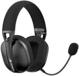 Havit Fone de Ouvido Headset Gamer Fuxi-H3 Black Com Fio e Sem Fio, Wireless 2,4GHz, Bluetooth, Cabo USB-C