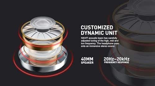 Havit Fone de Ouvido Headset Gamer Fuxi-H3 Black Com Fio e Sem Fio, Wireless 2,4GHz, Bluetooth, Cabo USB-C - Imagem 9