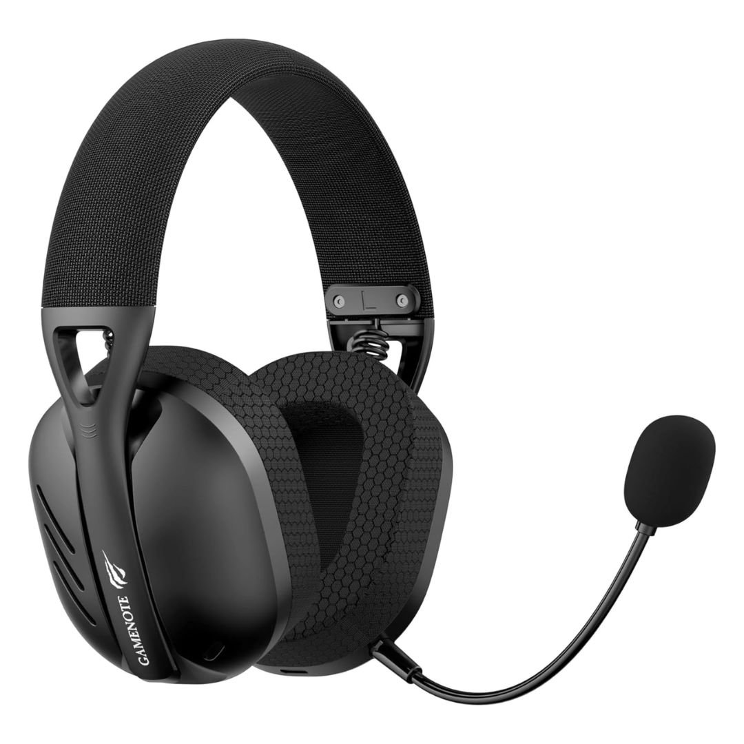 Havit Fone de Ouvido Headset Gamer Fuxi-H3 Black Com Fio e Sem Fio, Wireless 2,4GHz, Bluetooth, Cabo USB-C - Imagem 3