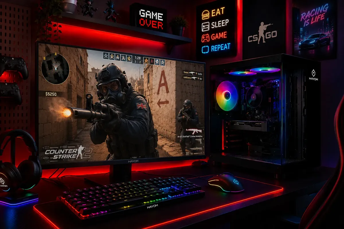 Pc Gamer Completo Core I7 16gb Ssd480g 4gb Vídeo Monitor 20 - Imagem 3