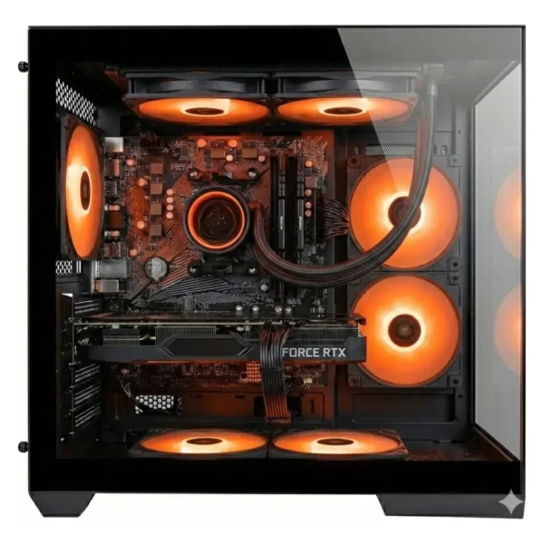 PC Gamer PULSE by BluePC - AMD Ryzen 7 5700X, B450, Geforce RTX 5060 8GB, 16GB DDR4, SSD M.2 PCIe 512GB, Fonte 600W 80 Plus - PGBP-PUL132