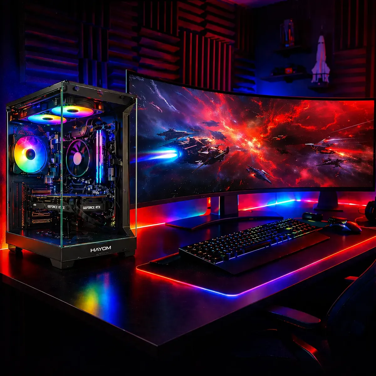 Cpu Gamer Intel Core I7 3.4ghz 16gb Ssd480g 4gb De Video - Imagem 2