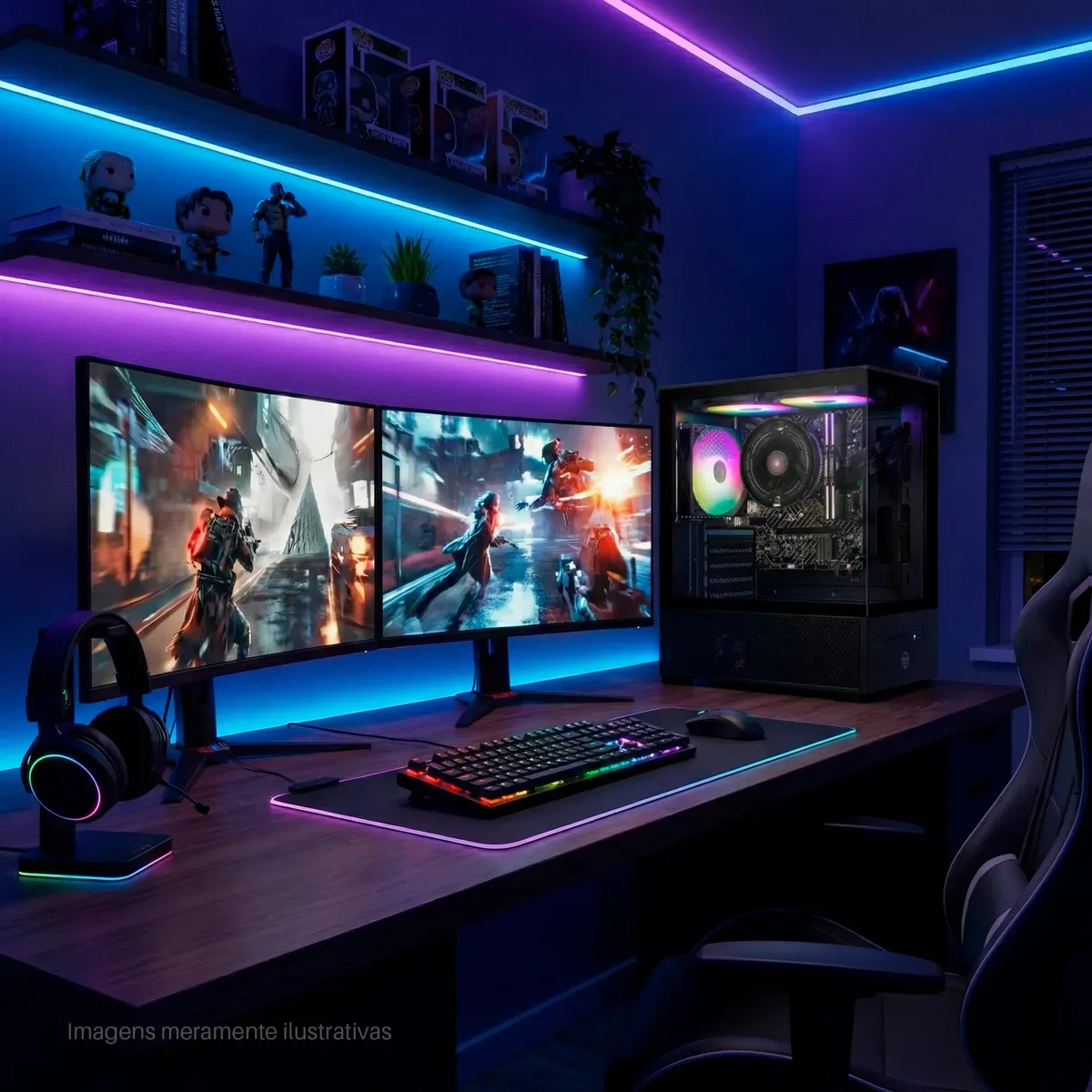Pc Gamer Mcl, Amd Ryzen 5 3400g, 16gb Ddr4, Ssd 480gb - Imagem 4