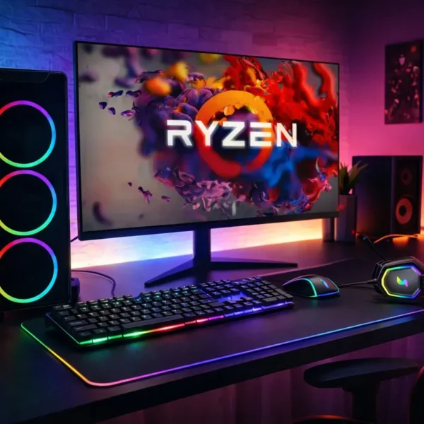 Pc Gamer Completo Amd Ryzen 7 5700g,16gb Ssd 512gb, Led 21.5