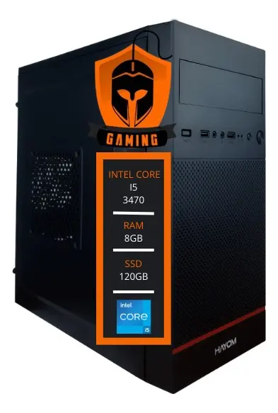 Cpu Pc Torre Core I5 3.20ghz 8gb Ssd 120gb